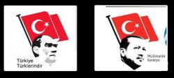 Yandaş medyada son nokta... Atatürk'ü çıkartıp, Erdoğan'ı koydular