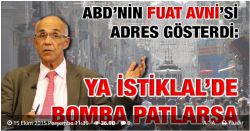 Barkey: 'Ya İstiklal’de bomba patlarsa'