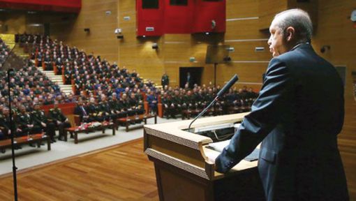 Cumhurbaşkanı Erdoğan Harp Akademilerinde Konuştu