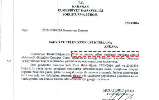 TECAVÜZ OLAYI ENSAR VAKFI’NDA İLK DEĞİLMİŞ