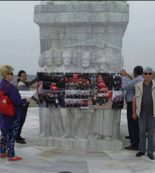 İzmir - Emekli Astsubaylardan Şehitler ve Özlük Hakları İçin Açıklama