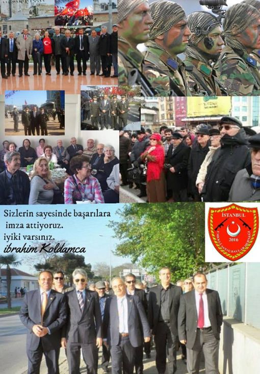 Emekli astsubaylar şehitler ve özlük hakları için İstanbul'da eylem yaptı