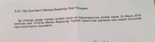 Selçuk İÇER: ÖZEL BAKIM MERKEZİ Mİ KIŞLA MI ?