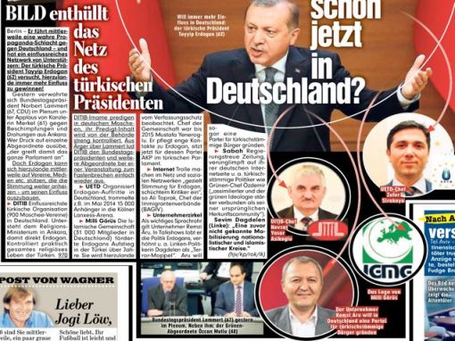 Alman, Bild gazetesi ‘Erdoğan’ dosyası yayınladı.