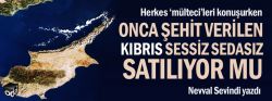 Onca şehit verilen Kıbrıs sessiz sedasız satılıyor mu?