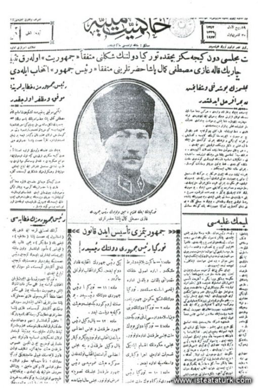 Atatürk’ün Çıkardığı Gazeteler