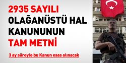 "OHAL Kapsamında Alınan Tedbirlere İlişkin Kanun Hükmünde Kararname" Resmi Gazete'de yayınlandı.