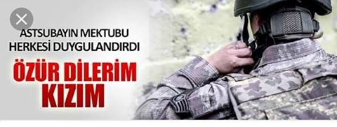 ÖZRÜ SEN DEGİL ONLAR DİLESİN...