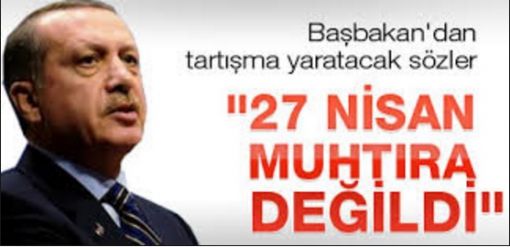 27 Nisan, 5 Mayıs, 15 Mayıs, 17 Nisan