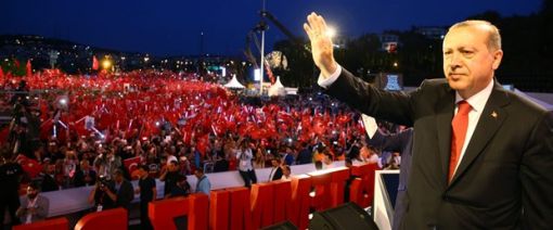 Cumhurbaşkanı Erdoğan'ın, 15 Temmuz Şehitler Köprüsü konuşması.