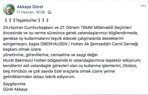 AKP Avrupa'da camileri suistimal ediyor.