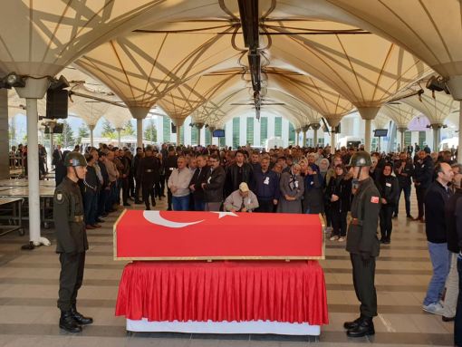 (E)Per.Kd.Bçvş Hasan Seçkin ebedî yolculuğuna uğurlandı