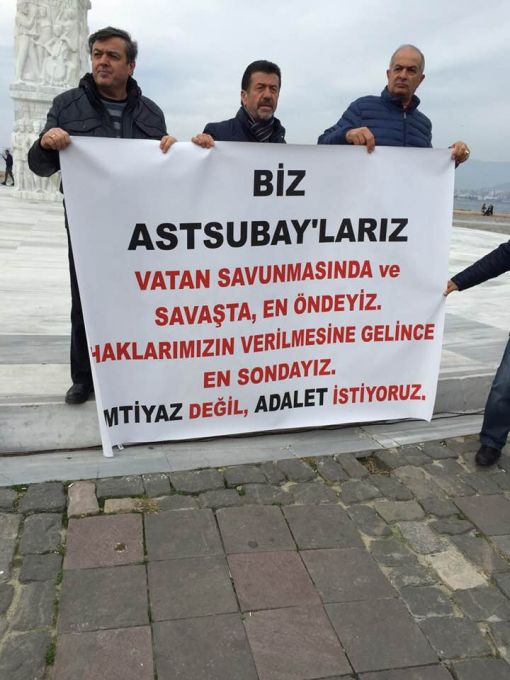 EMEKLİ ASSUBAYLARIN GÜNDOĞDU BASIN AÇIKLAMASI