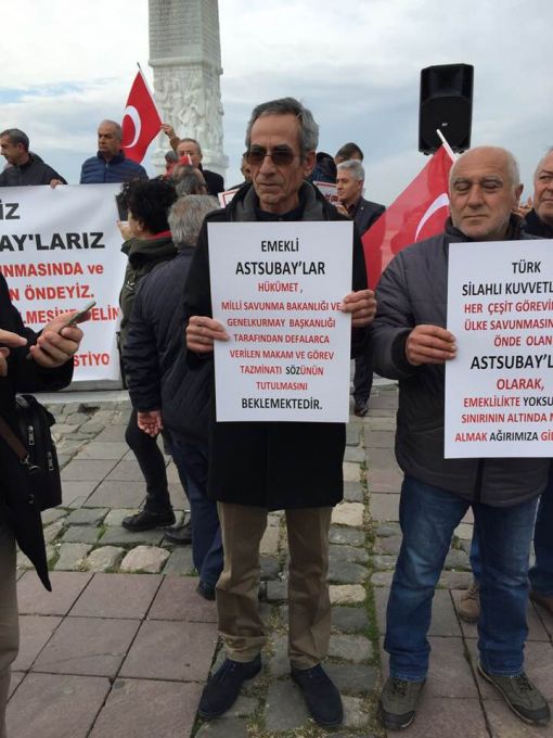 EMEKLİ ASSUBAYLARIN GÜNDOĞDU BASIN AÇIKLAMASI