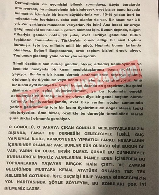 TEMAD BAŞKANININ SÖYLEDİĞİ İDDİA EDİLEN SÖZLER GERÇEK Mİ? İŞTE VİDEO İŞTE GERÇEK KONUŞMA...
