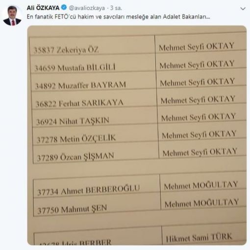Yargıdaki kadrolaşmayı başlatan isim; Mehmet Moğultay