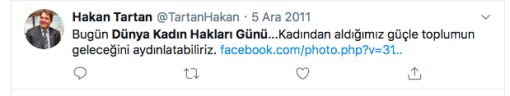 Cengiz Özakıncı, 5 Aralık “Türk Kadının Seçme Seçilme Hakkı”nın 2011’den sonra “Dünya Kadın Hakları Günü” adı altında kutlanıldığına dikkat çekti