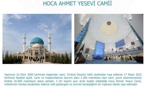 Türkiye ve Türkiye Dışında Açılan Camiler - Maliyetler