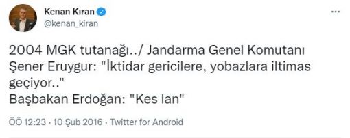Dış Tehditlerin Tespiti ve Alınacak Önlemlerin Bakanlar Kuruluna Sunuluşu - 28 Şubat 1997