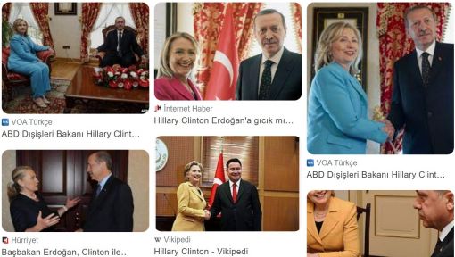 Hillary Rodham Clinton: Şimdi geriye bakıyorsun; Bugün savaştığımız insanları Sovyetlere karşı savaşta destekliyoruz.