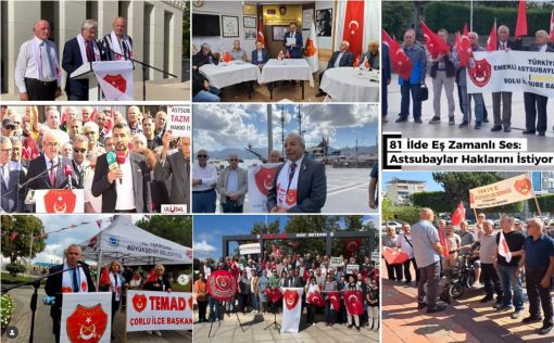 TÜRKİYE EMEKLİ ASTSUBAYLAR DERNEĞİ 4 EKİM 2025 TARİHLİ BASIN AÇIKLAMASI
